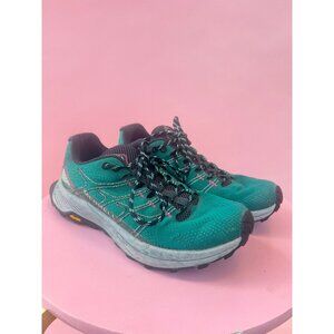 Merrell Float Pro Moab Flight Teal Green Tennis Shoes 7.5